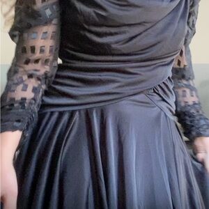 Elegant Black Evening Dress